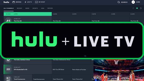 live tv streaming apps hulu